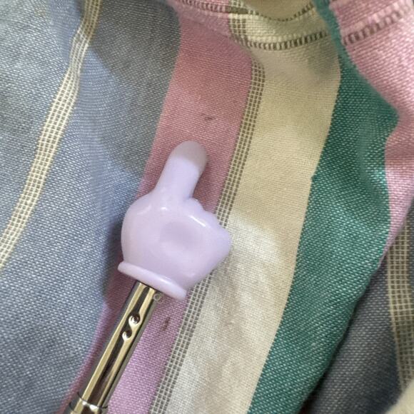 VTG 90s Eddie Bauer Collared Shirt Mens Medium Northwest Chambary Striped Pastel - Picture 5 of 12